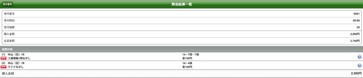 しょぼいけど新年1発目の運試しはいい感じ