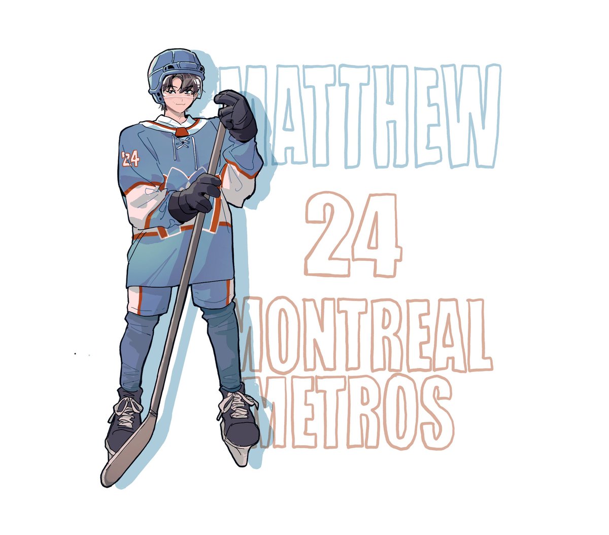 Just a normal ice hockey smt
Absolutely not inspired by anything…👀