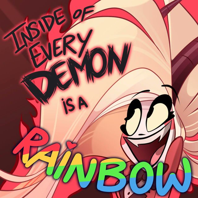 MisssCaitlyn's tweet image. Let's Settle This.

Hazbin Guarantee Or Inside Of Every Demon Is A Rainbow

#HazbinHotel