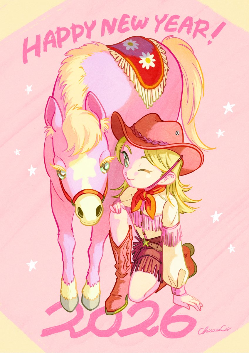 🐎🤠HAPPY NEW YEAR 2026🤠🐎 遅ればせながら、 あけましておめでとう