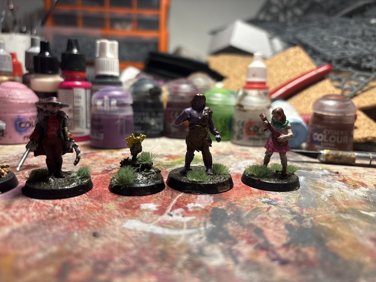 38_rats's tweet photo. Some minis I painted for my dnd group https://t.co/YCgyWKIhuO