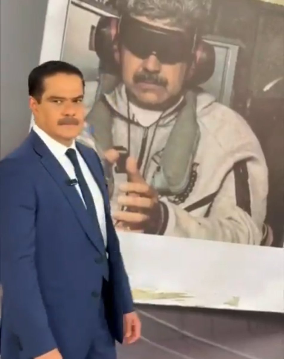 HuguitoSanchez_'s tweet photo. En efecto, es cine. 🚬
@RicardoBSalinas @Javier_Alatorre
#Venezuela #TVAzteca #NicolasMaduro #DonaldTrump #madurocaptured #VenezuelaLibre https://t.co/LtjgSgdBjC