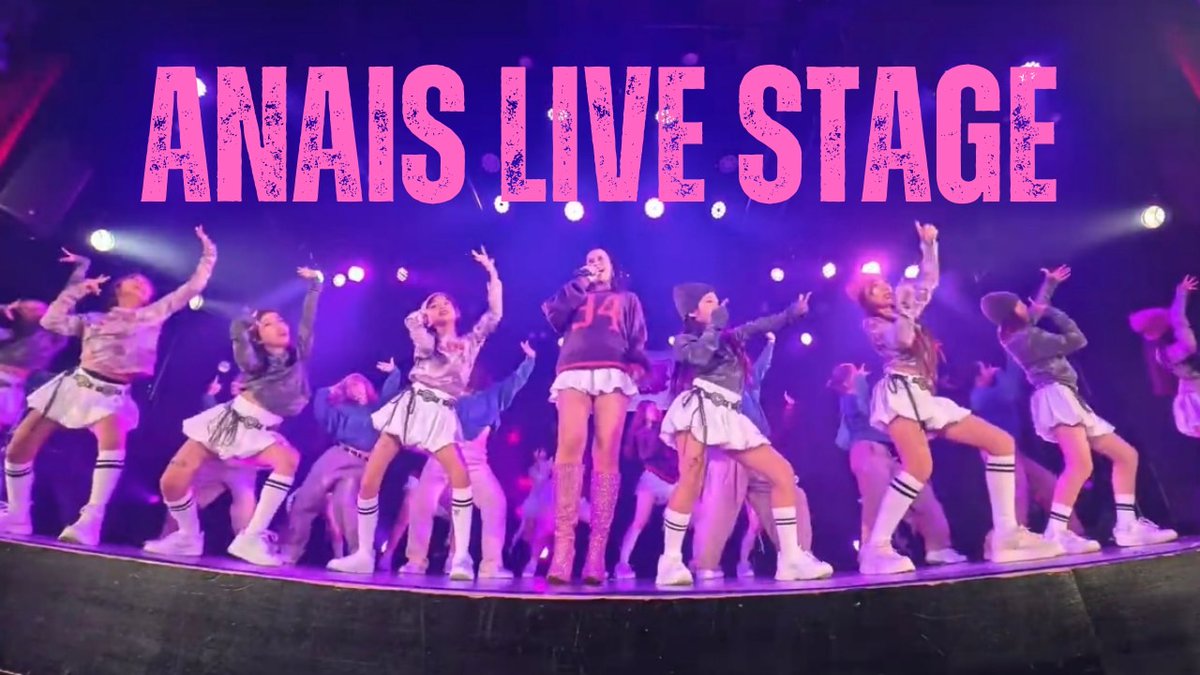 ANAIS LIVE STAGE 動画公開🎥
【JAZZFUNK BOX vol.4 supported byビジョトダンス】 
youtu.be/ShgQv4Xw9EM