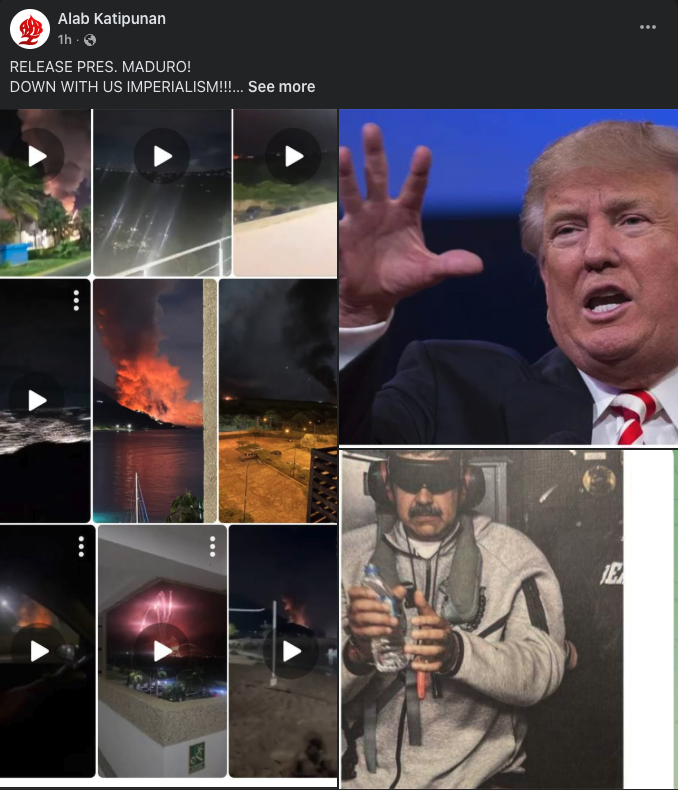 redguard_sab's tweet image. The Philippine Left urges the Filipino people and international community to unite against US Imperialism. 

US, hands off Venezuela!
Release President Maduro!
Down with US Imperialism!