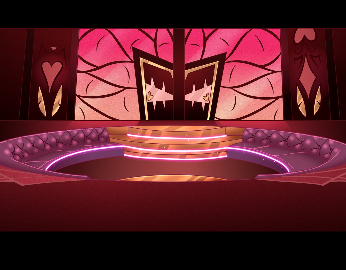 Not so bad for being the first background I made in a while

#HazbinHotelFanart #HazbinHotel