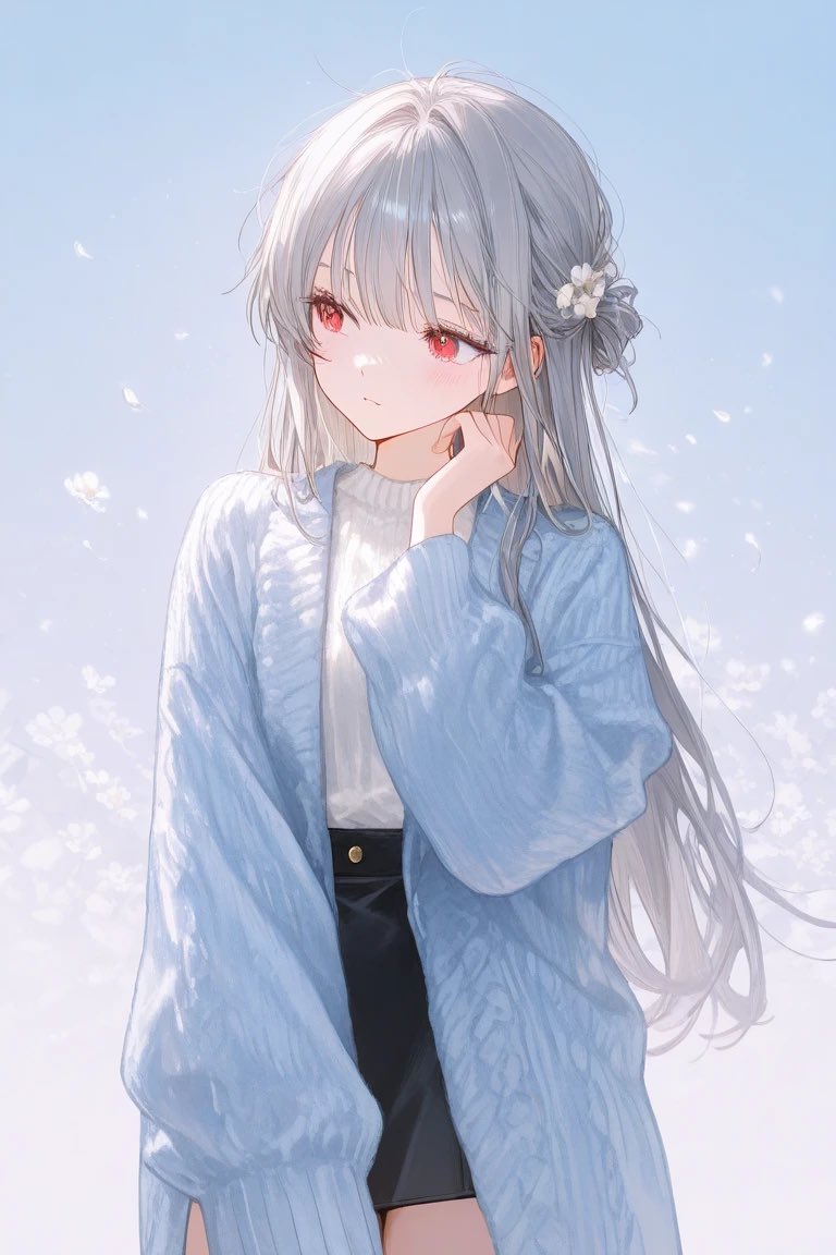 ◇聖なる翠◇手描きイラスト I want to be your favorite hello and your hardest goodbye. #AIイラスト