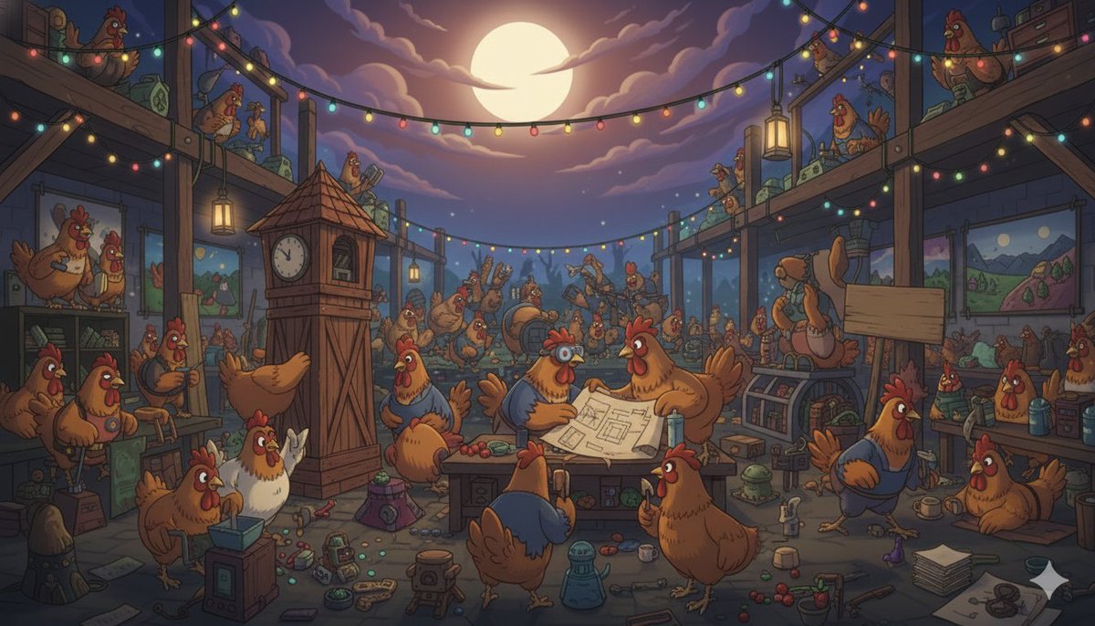 The Next Chapter Starts Now! 💪

As we enter a new year, the nonstop building continues along with sharper systems and more battles ahead.

This year is about deeper mechanics, higher stakes, and pushing Chicken Saga further than before.

Get ready for another year of action! 🐔