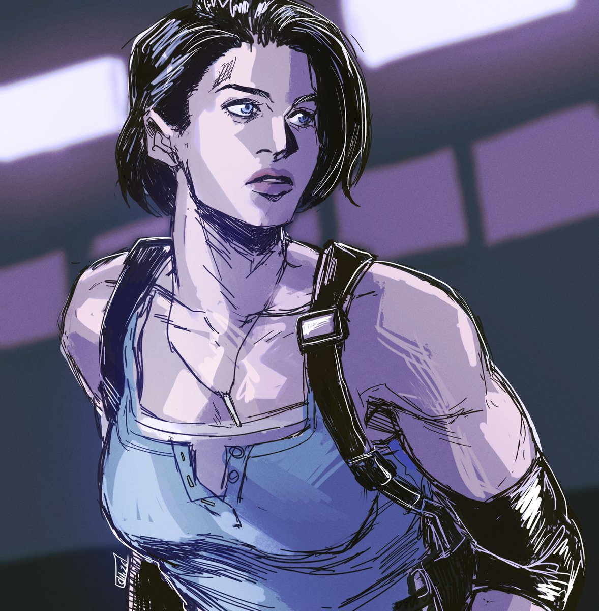 depression warmup
#REBHfun #ResidentEvil #RE3 #JillValentine #sketch