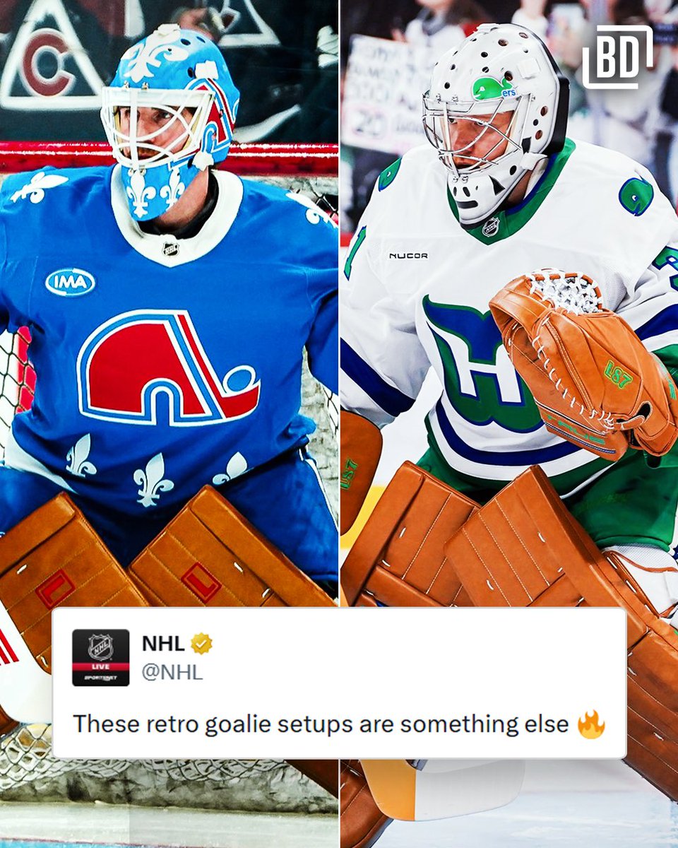 The Avs-Canes matchup has given us some of the prettiest goalie setups we’ve ever seen 😍😮‍💨

(H/T @nhl)