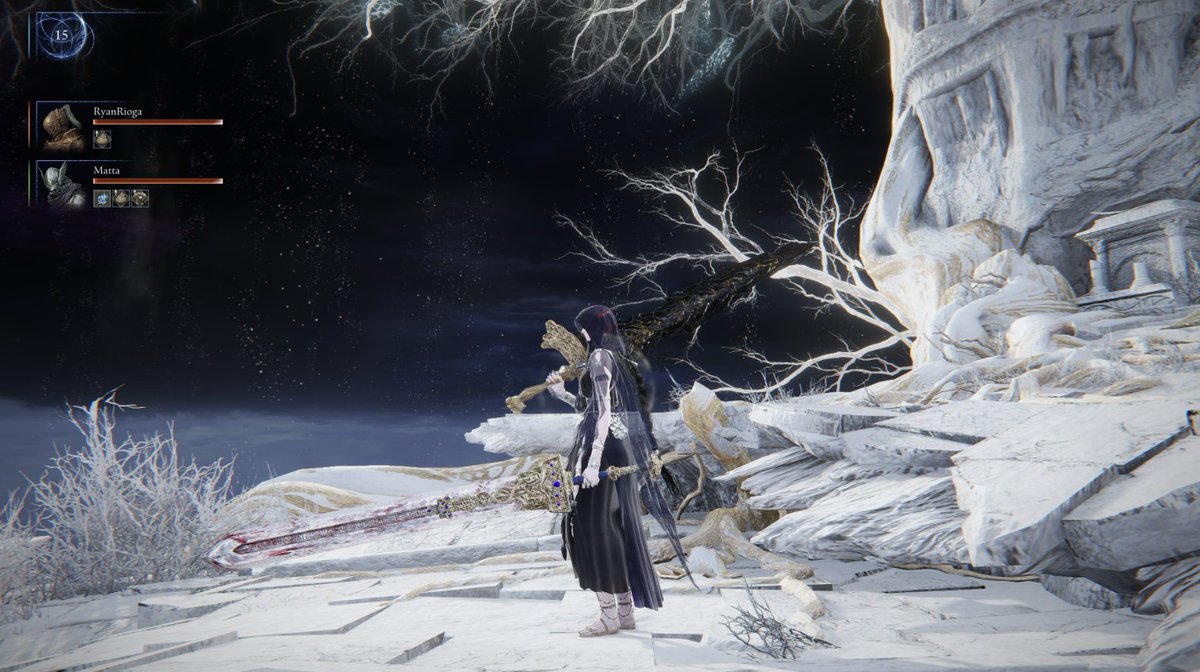 Someone supersized my Swords of Light and Dark 😂 #ELDENRINGNIGHTREIN