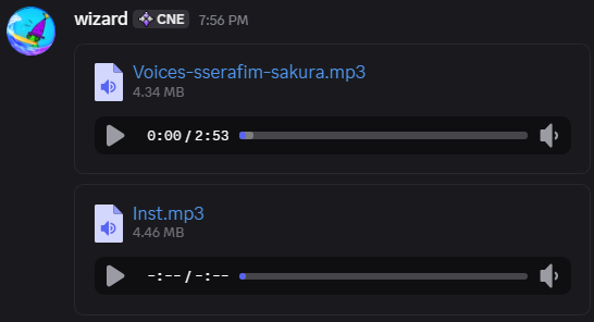 the audio was embedded so i grabbed it