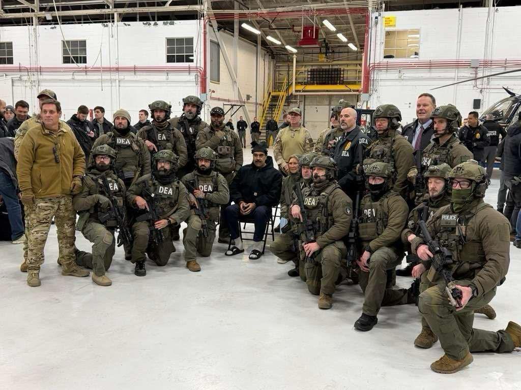 Fotos de Maduro a su llegada a Nueva York.