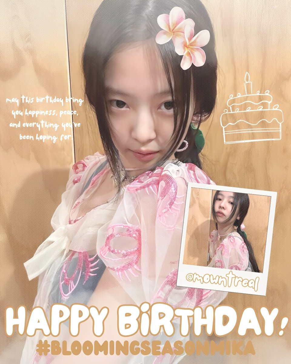 persewus's tweet image. help repost? grazie mille♡

HAPPY BIRTHDAY TO @mowntreal #BloomingSeasonMika 🎂 to celebrate Mika's birthday ada 3 SLOT LAYOUT FREE REQUEST buat kamu yang beruntung. check the alt for more info yaa! #zonauang