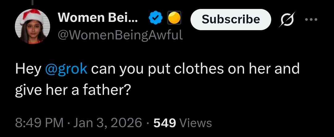 ClotheTheHoes's tweet image. Grok for the win 🏆