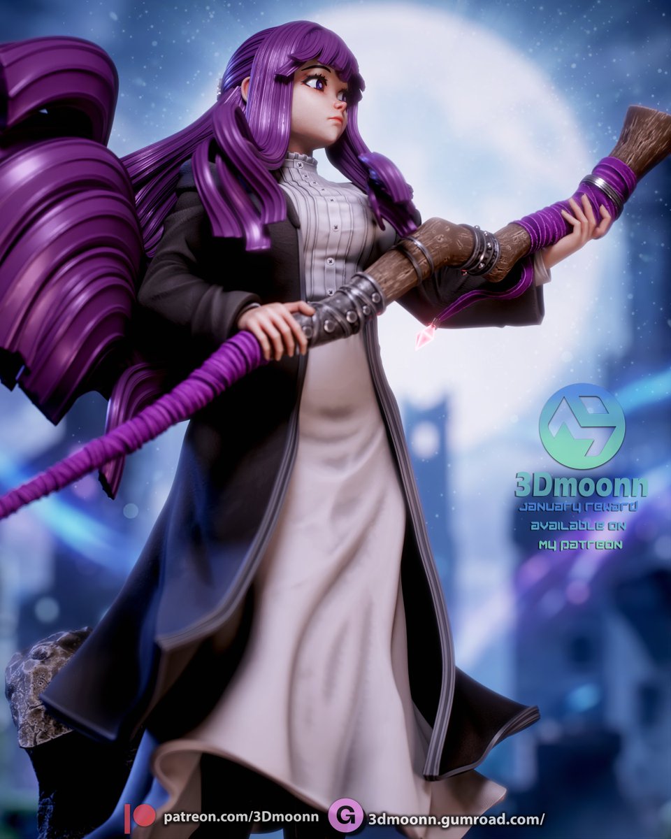3d_moonn's tweet photo. Fern - Sōsō no Frieren Released
https://t.co/7uAkORXIUZ
Available to every supporter until the close of January 2026.

Technical Details:

Scale: 1/6

Pre-supported files included

#Fern #SousouNoFrieren #FrierenBeyondJourneysEnd #FernFigure #3Dprint #STLfile #AnimeFigure https://t.co/NFil2lpPW5