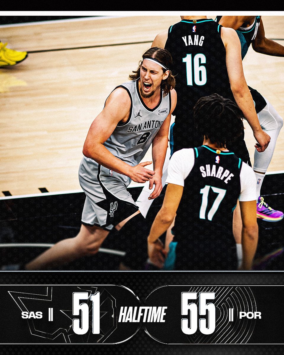 At the half!
📺 @FanDuelSN_SW