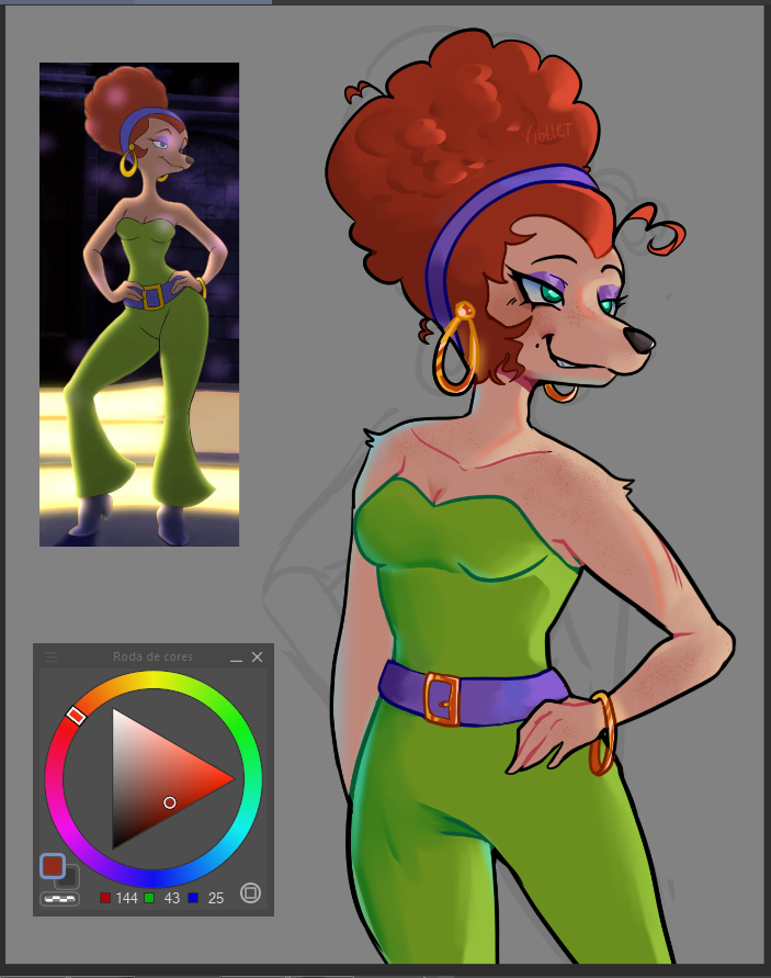 ViolletLune's tweet image. Rewatched the goofy movie