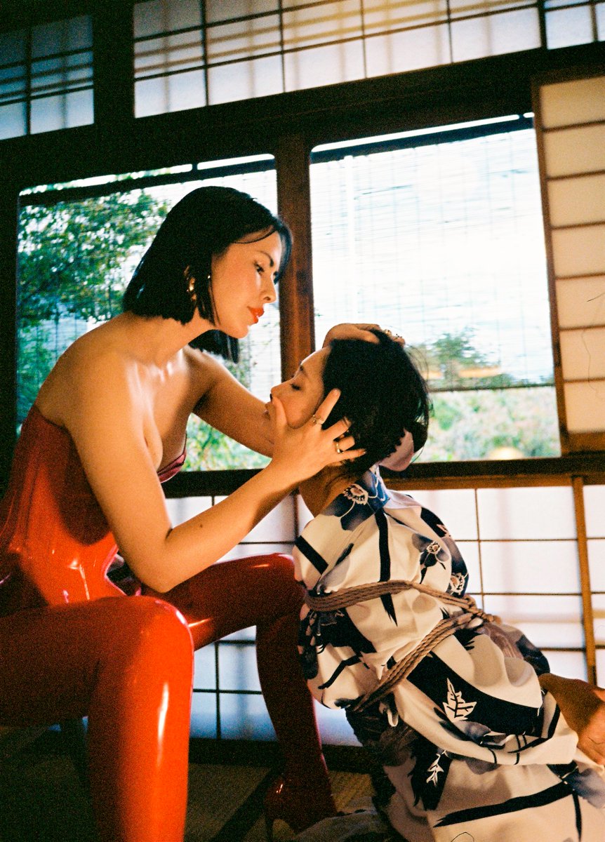 DominatrixIris's tweet photo. Once I strip you of all worldly things, tell me what you really are.

With Misaki https://t.co/At1fiBDFou