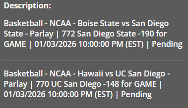 SheetBlueCo's tweet image. Late night Basketball parlay, #TailorFade #GamblingX #GamblingTwitter #SportsBetting #FreePicks One Unit. Gl if you tail adding, live bet both. @SheetBlueLLC