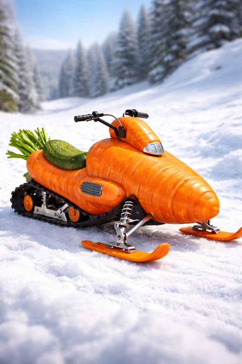 Loving the snow. Don’t worry, we deliver.