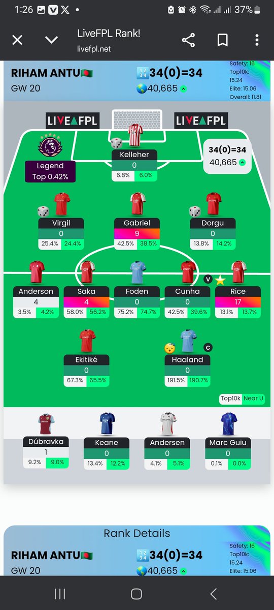 Fplantu007's tweet photo. @allaboutfpl @LiveFPLnet https://t.co/xvsTOWeADC