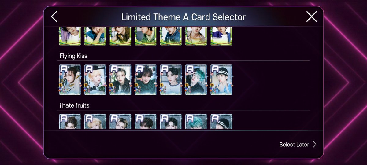 chan_won_gf's tweet image. kenapa yang flying kiss cantik banget card nya😭😭😭baru dapet yang haechan😭😭mau semuanya😭😭