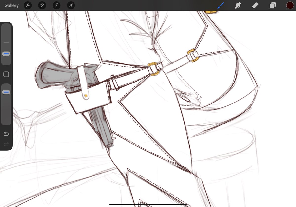 sym8tree's tweet image. Designing my cosplay! Here’s a sneak peek