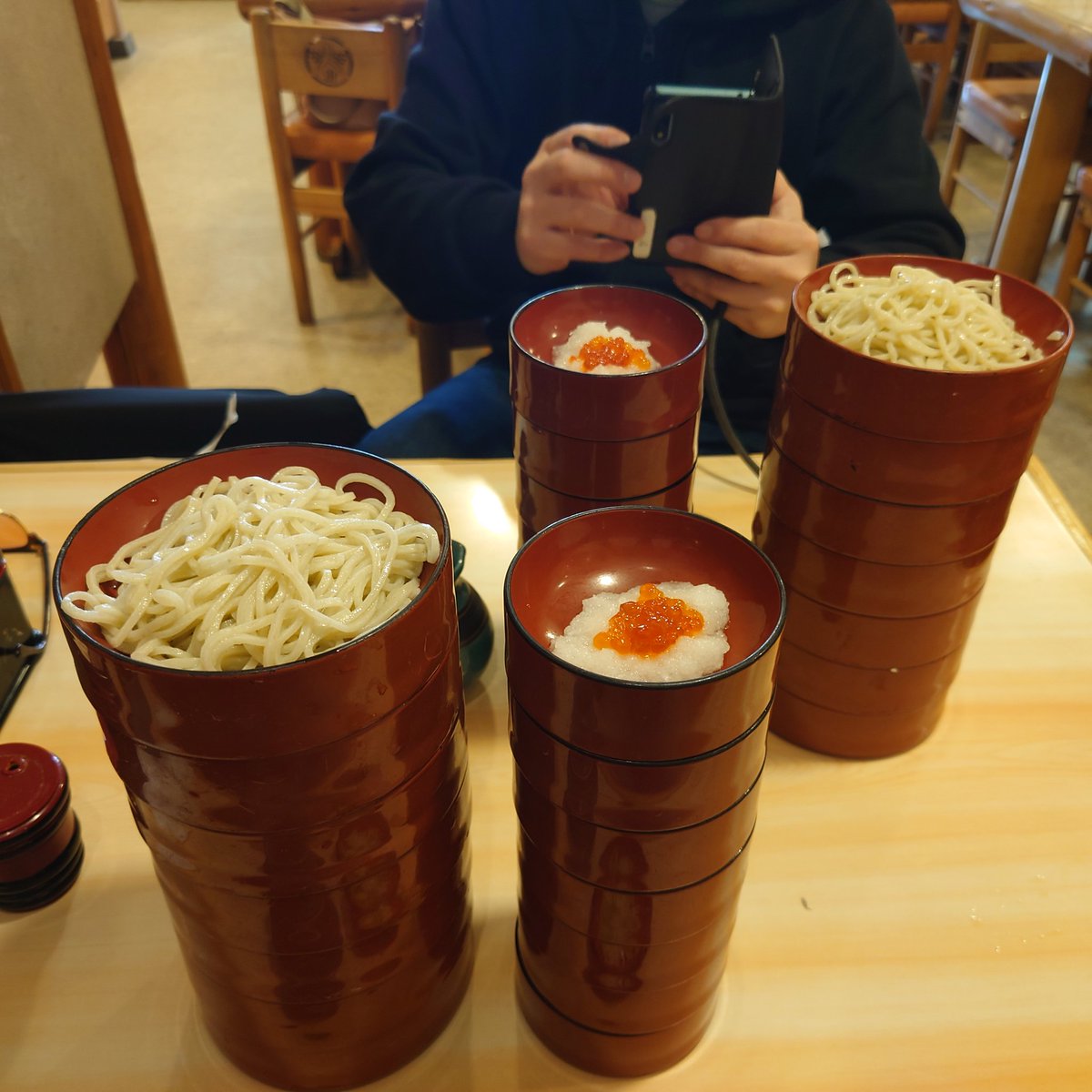 GakuRider's tweet photo. 白河市の吉田屋で初めて食べる割子そば
白河は信州・出雲・盛岡とともに日本四大そば処のひとつになります https://t.co/0HWB1sqsiz
