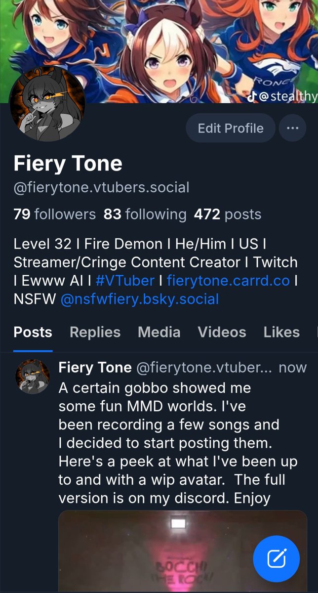 Fiery Tone 🔥 VTuber tweet media