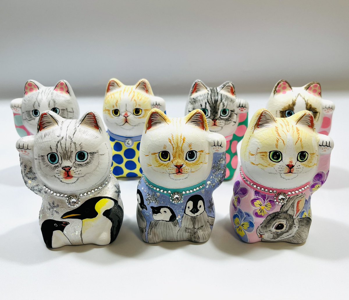 1/5より、渋谷LOFT3階クック&ダインにて招き猫を展示販売いたします