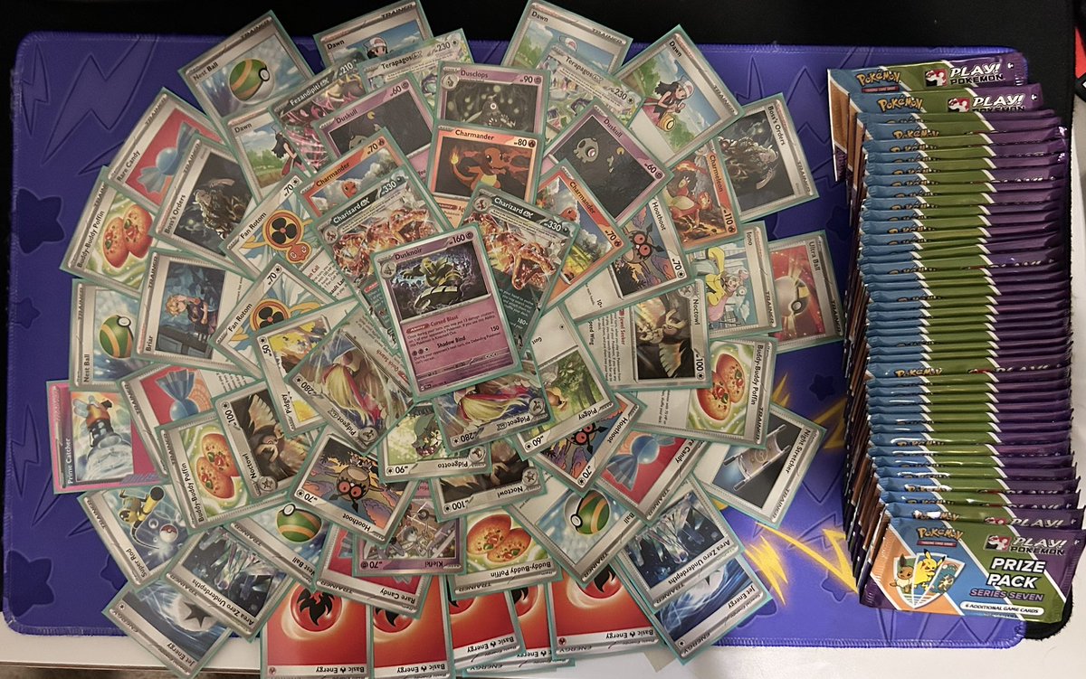 OlympicThroater's tweet image. Won a cup with a pile today. 4-0 into item lock decks gg. Used 59 cards klefki took a nap today. Shoutout Charged TCG for the love. 2/4 cup wins now #ChargedUp
