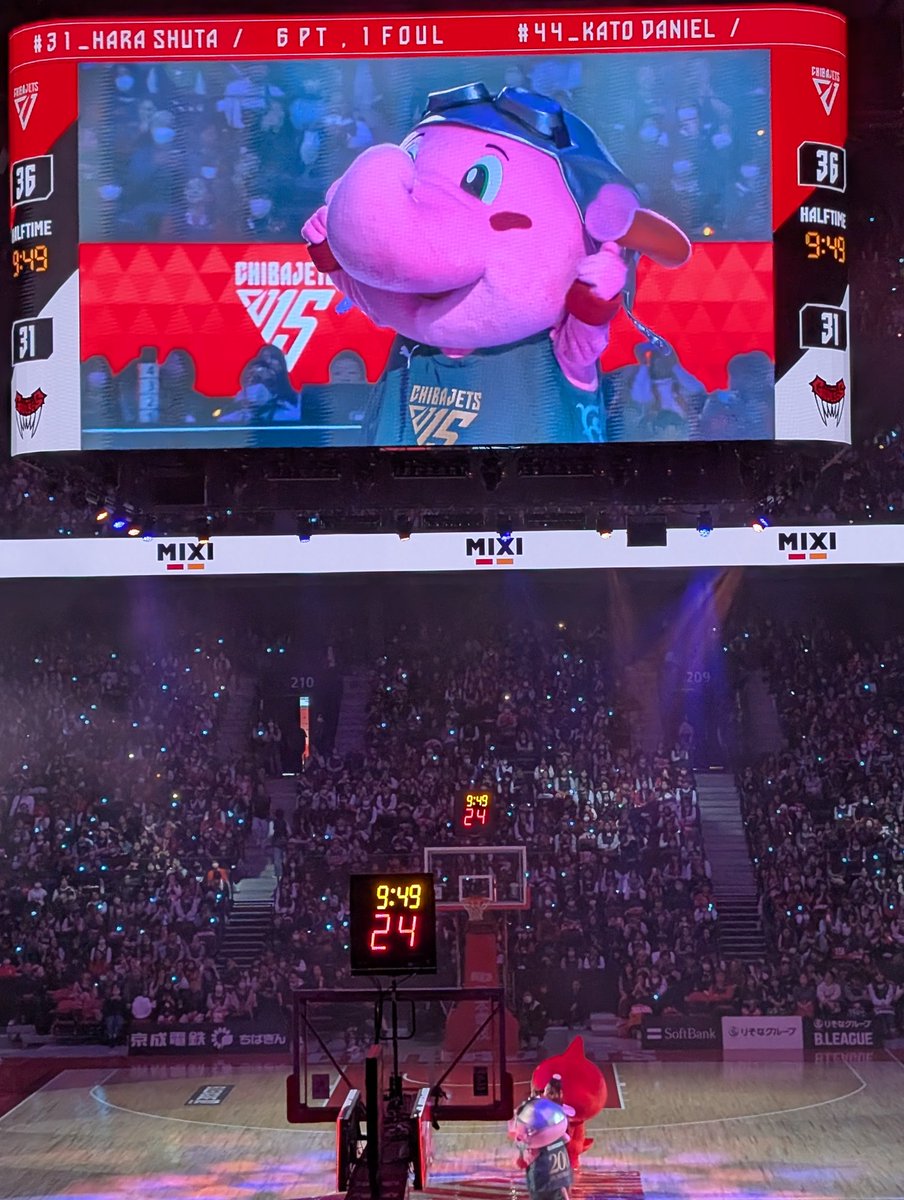 一生懸命応炎するジャンボくん、可愛かった𓃰♡！ 3rdユニ似合ってた