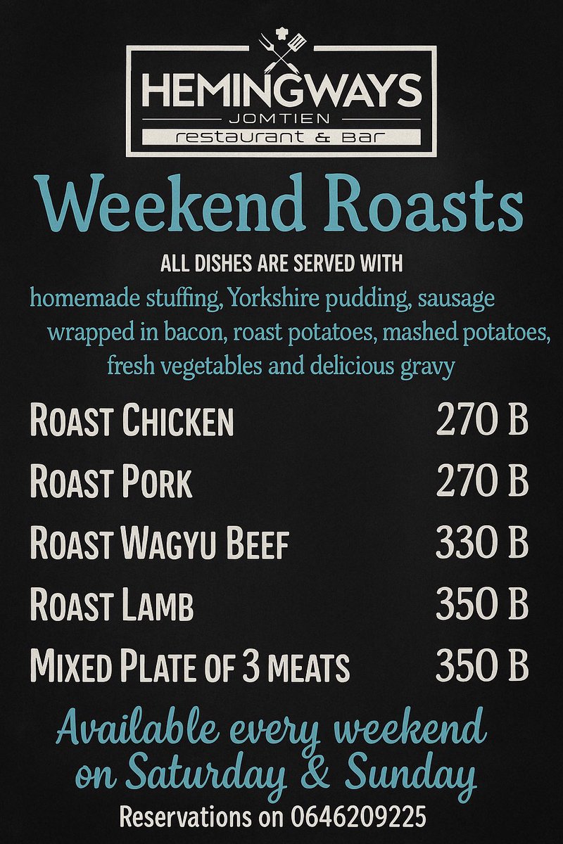 The 5th test of THE ASHES gets underway today and you can catch the coverage LIVE here from 9am onwards. And that’s not all we have in store,  along with our famous Sunday Roasts you can catch all your favourite sports here in Jomtien, including…. 
ENGLISH PREMIER LEAGUE
Leeds