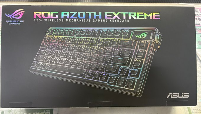 2F】 Extremeなキーボード在庫ございます‼️ ASUS『ROG Azoth Extreme