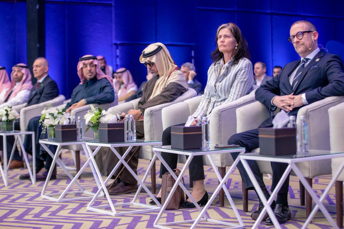 AlwaleedFor's tweet photo. HE Sheikh AlWaleed Ahmed AlDahash AlTuwaijri Head of Board Director of (SIG) #Vision203 Opens, and Sponsors the @grundfos Ceremony, Celebrating the 40th Anniversary of the Brand Presence in the KSA Market as One of Best Technologies in Water Field, Technology and #watersalutain https://t.co/sixgvORQSd