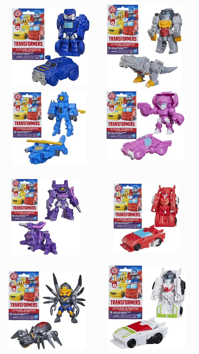 TFHypeGuy's tweet image. Tiny Turbo Changers are BACK!!!

New for 2026, Tiny Turbo Changers will return with their Cyberverse Designs!!

Hopefully we get more images of the rest of em, including skybyte over there!