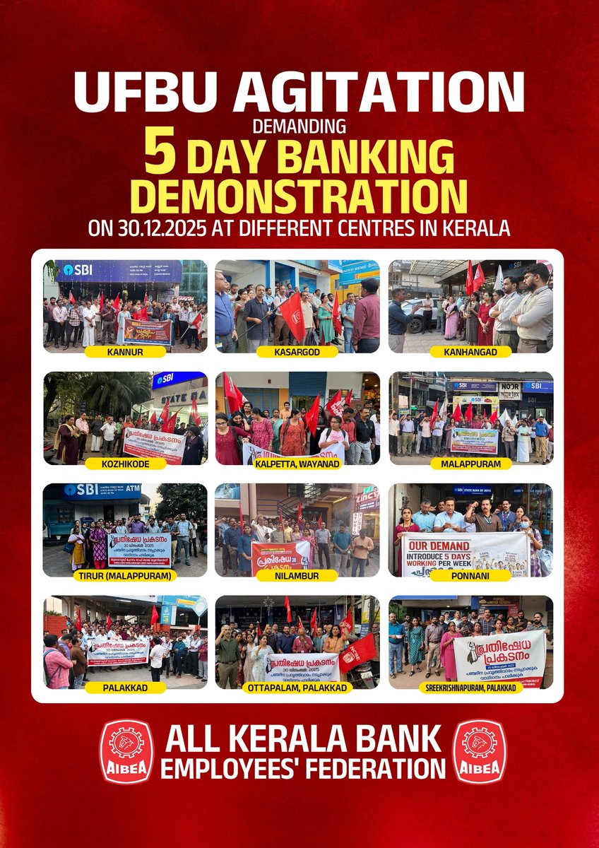 #5DayBankingNow
Implement five day banking
<a href="/DFS_India/">DFS</a> 
<a href="/nsitharamanoffc/">Nirmala Sitharaman Office</a> 
<a href="/ChiefIba/">IBA_Chief_Executive</a>