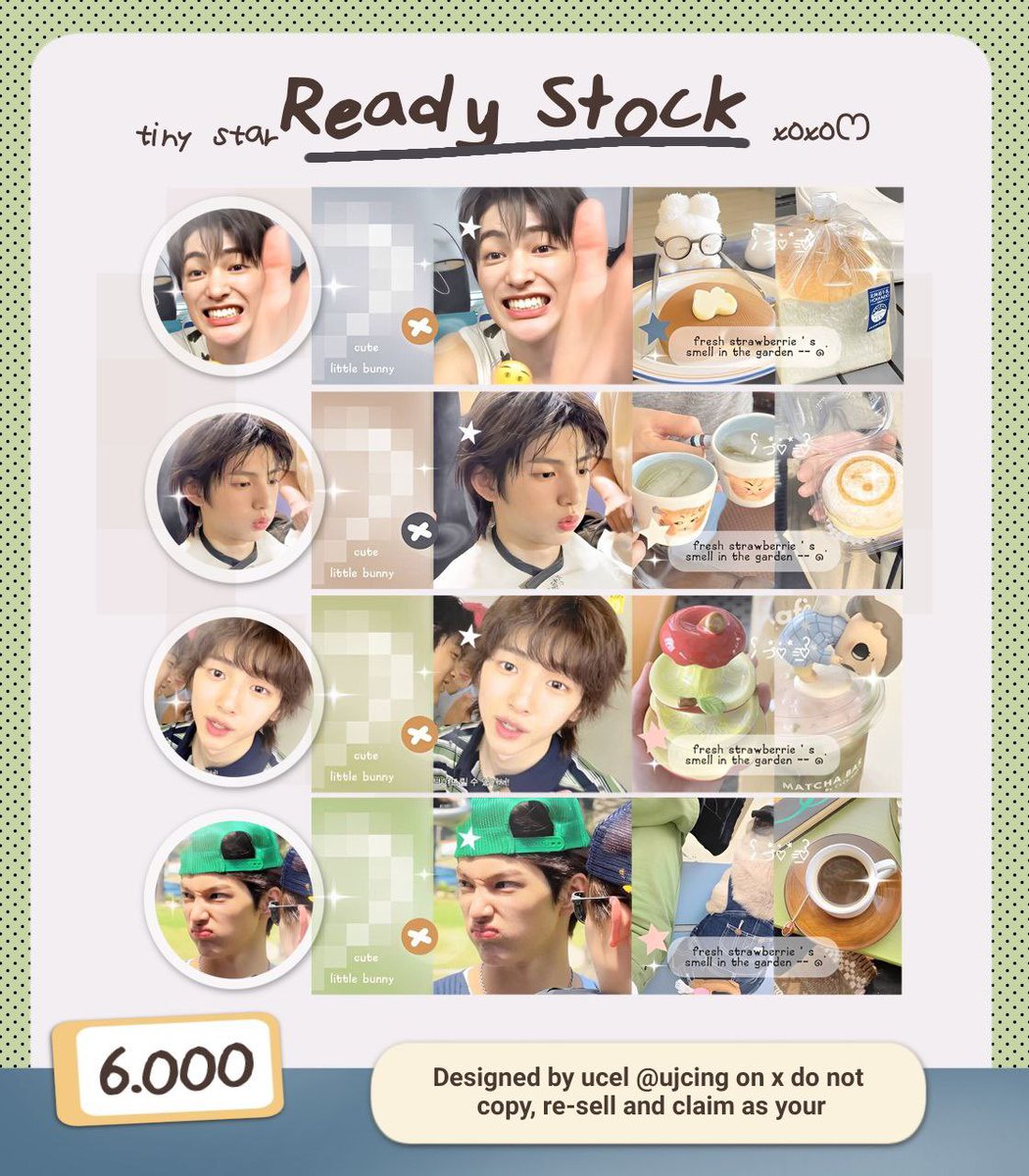 _miwy's tweet image. help rt thank you 🧸

hayy aku ada 12 layout ready stock gg dan bg. pricenya 6k/ea, jika berminat bisa dm aku chara atau nomornya yaww cuss jajan kk imut

#zonauang