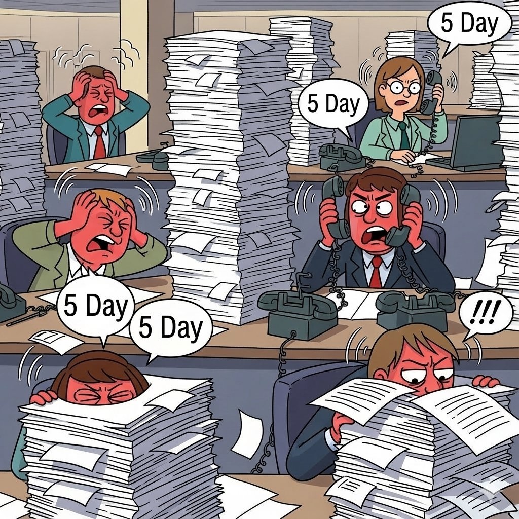 #5DayBankingNow
Honour our settlement dated 8/3/2024 and implement 5 Day Banking now.

<a href="/DFS_India/">DFS</a> <a href="/nsitharaman/">Nirmala Sitharaman</a> <a href="/nsitharamanoffc/">Nirmala Sitharaman Office</a> <a href="/IbaChairman/">Chairman IBA |Stay Home Stay Safe</a> <a href="/ChiefIba/">IBA_Chief_Executive</a>