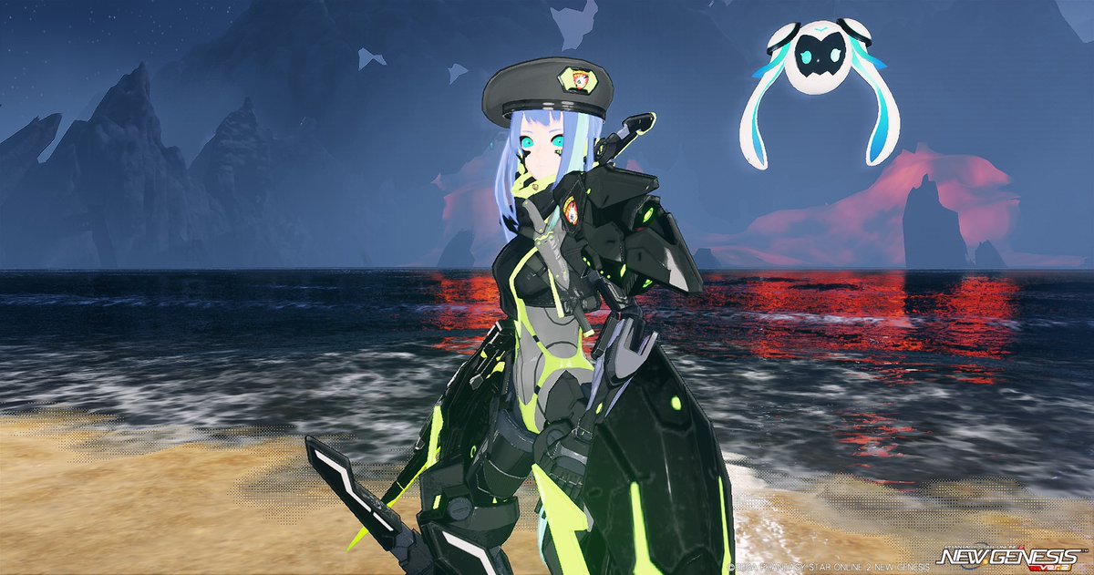 キャス子・アサルトタイプ⚙ (古いPSO2NGSのSSを消化する) #PSO2NGS_SS