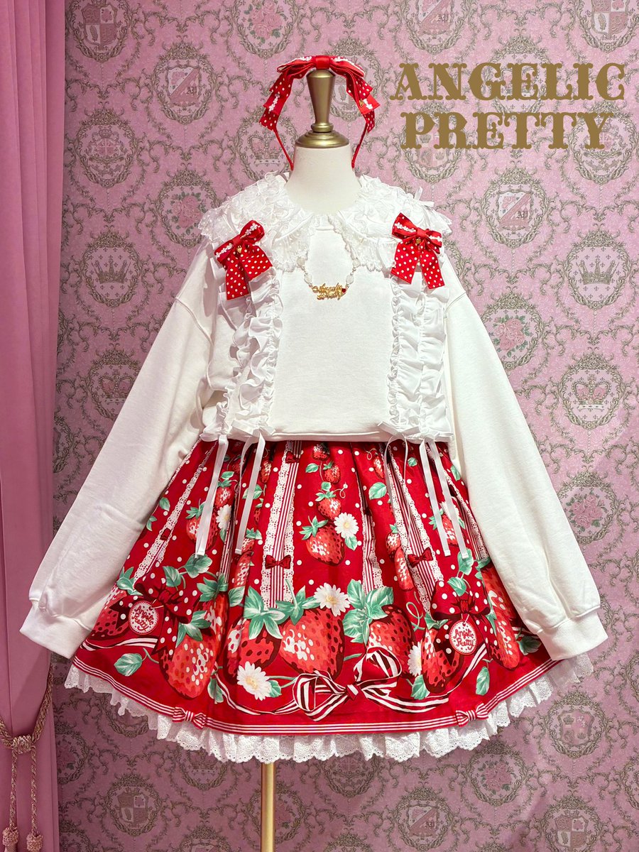 🍓摘みたていちごジャンパースカートSet ￥36,300 (税込) 🍓SweetDot