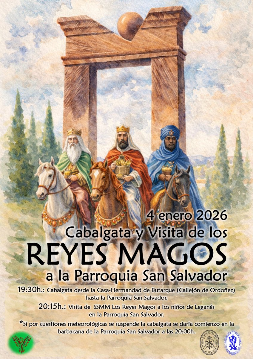 #ACTUALIDAD 🌟 |

   Un año más los 👑👑👑Reyes Magos vienen a la <a href="/PSanSalvadorleg/">Parroquia San Salvador</a> para recoger las ✉️ cartas de todos los niños de Leganés.
<a href="/VirgenButarque/">Virgen de Butarque</a> <a href="/Afenixesperanza/">A.M. Fenix de la Esperanza</a>

#EstrelladelaMañana⭐
#SomosButarqueños