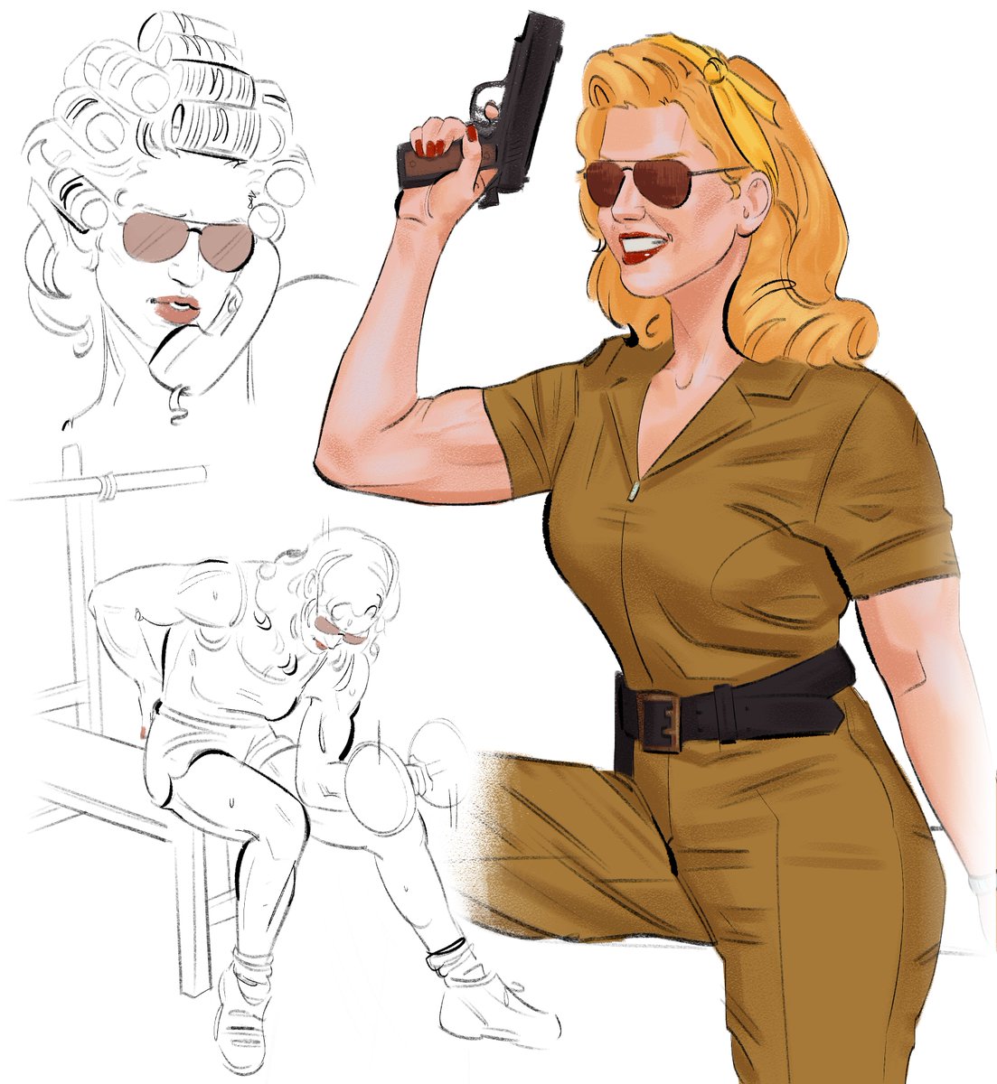 my take on fem!kaz cause she really doesn't need to be as scrawny as Some like to draw her