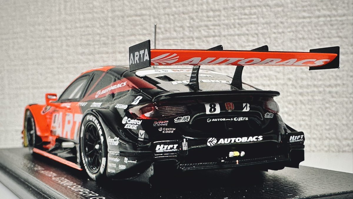 spark 1/43
ARTA MUGEN CIVIC TYPE R-GT ARTA #8
Autobacs Super GT 2025 Series
-野尻智紀-松下信治
43SGT25008