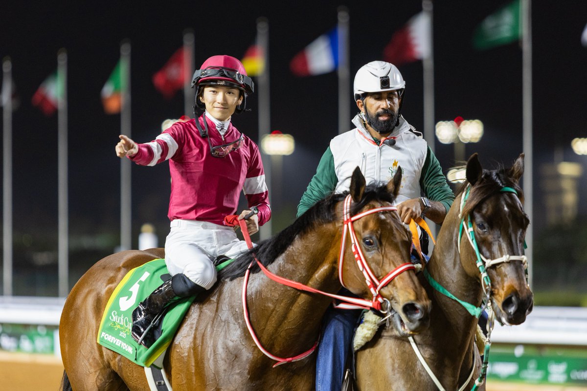 TheSaudiCup's tweet image. FOREVER YOUNG features among top-class nominations for blockbuster Saudi Cup 2026. #TheSaudiCup #サウジカップ

Read here 👉 jcsa.sa/en/news/202601…