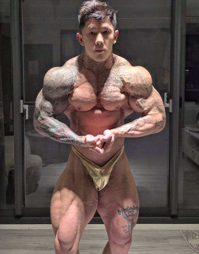 young muscle god