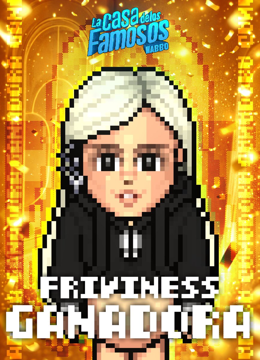 lcdlfhabbo's tweet image. Friviness hace historia 🏆✨

Con su carisma, autenticidad y fuerza logró conquistar al público y consagrarse como la primera ganadora de La Casa de los Famosos Habbo.
Una victoria que marca el inicio de una gran historia 💫🔥