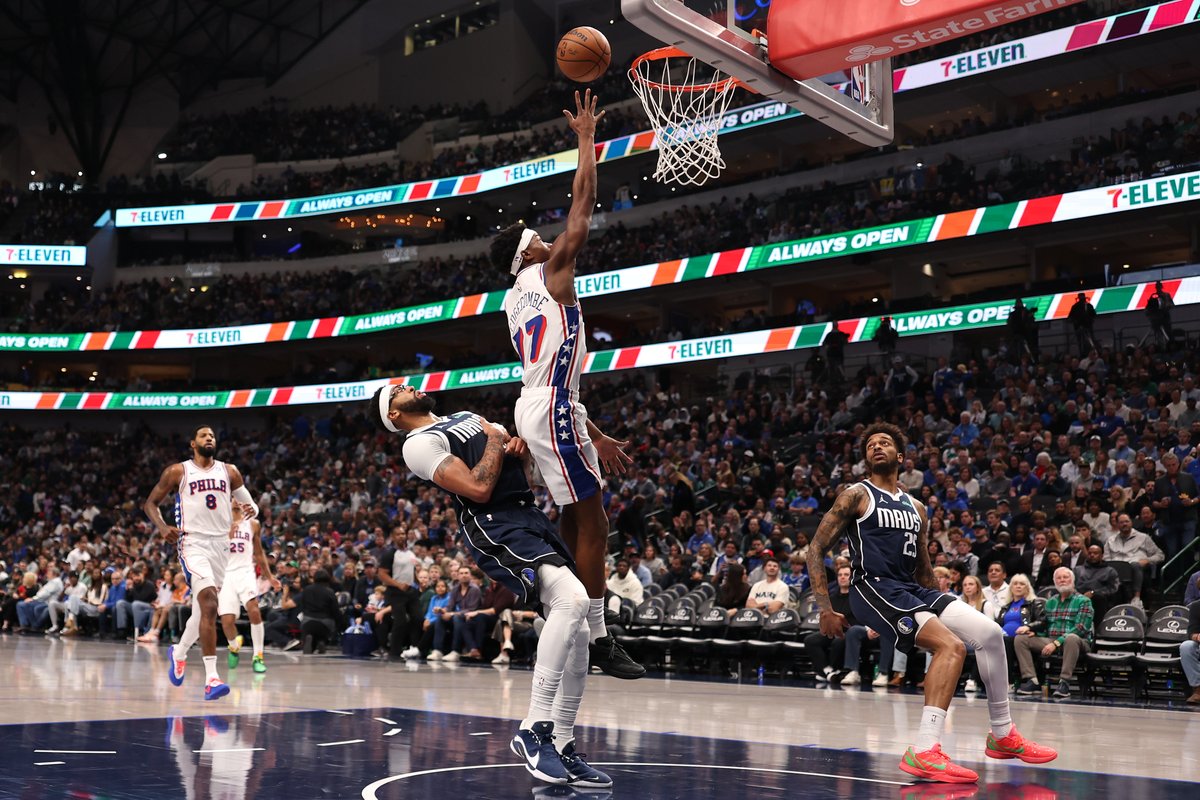 VJ Edgecombe in his last three games:

74 points
10 steals
4 blocks

He is the first NBA rookie to reach each of those marks over a three-game span since LeBron James did so in December 2003.