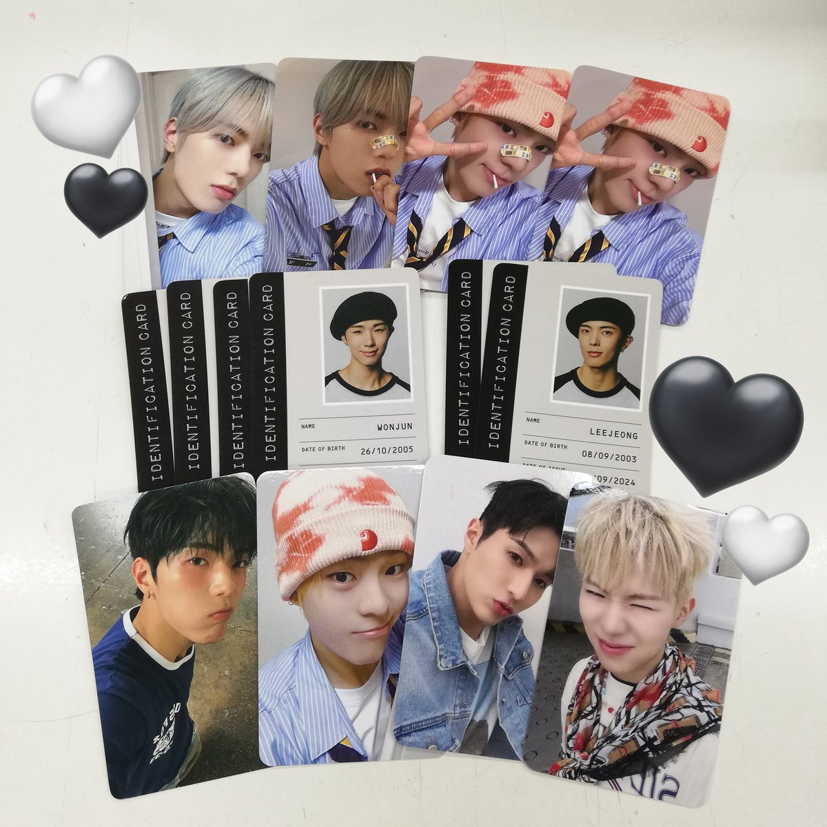 🖤 #WHIB #휘브 🖤WHIB 過去譜 封入、特典トレカがまとまって入荷致し