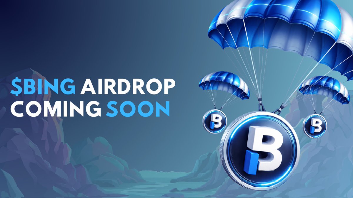 BINGGOweb3's tweet photo. 🚨 $BING AIRDROP INCOMING! 🚨
The countdown has started ⏳
Follow @Binggoweb3 NOW and secure your spot before everyone else.
Early gang = early rewards. 🚀
#BING #BINGGO #Airdrop #TON #Web3 https://t.co/INxHKRiJA4